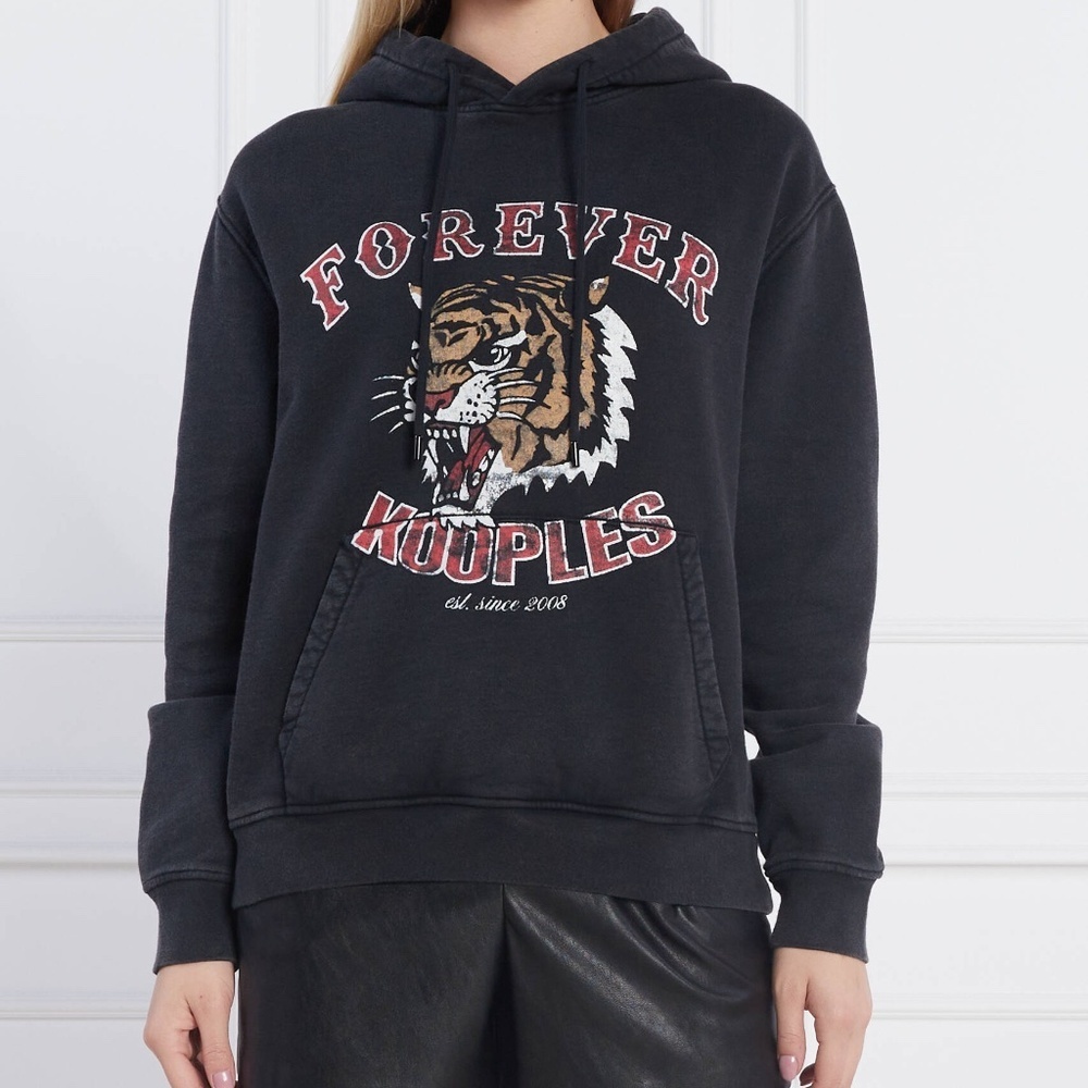 NWT | The Kooples | Forever Kooples Tiger Hoodie Sweatshirt - Picture 2 of 8